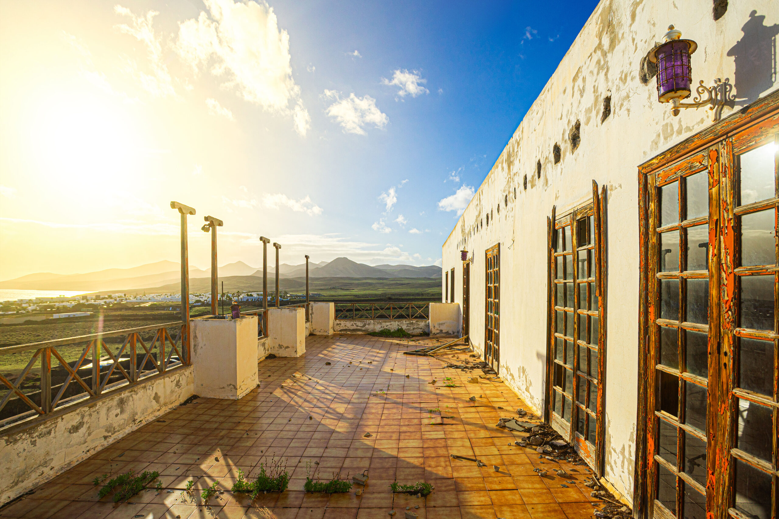 la terraza del viento callado